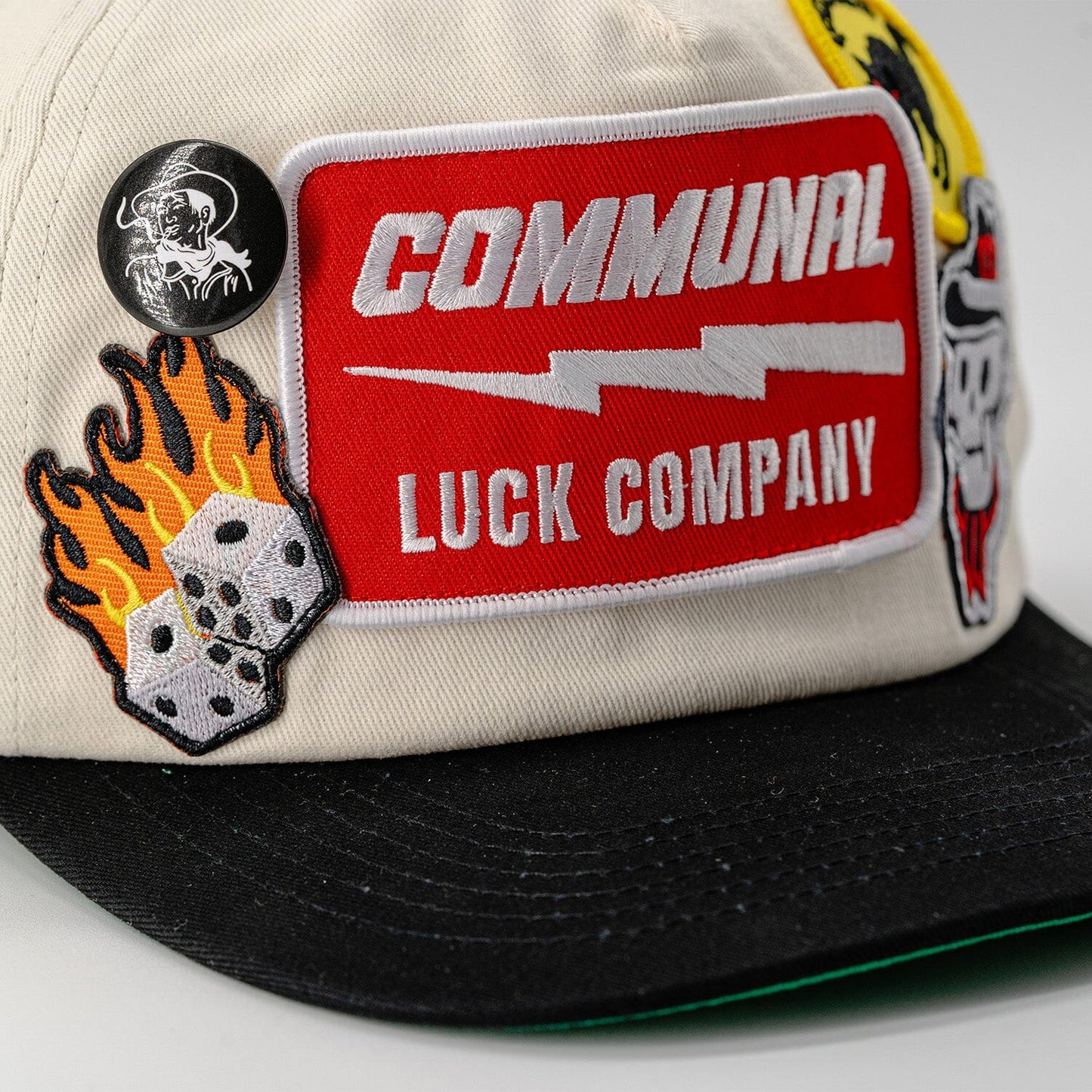 BAD LUCK PATCH COLLAGE HAT Communal Cowboy 