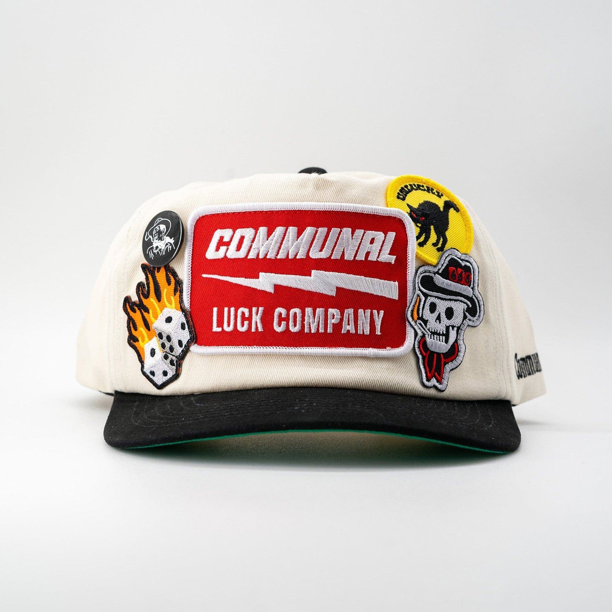 BAD LUCK PATCH COLLAGE HAT Communal Cowboy 